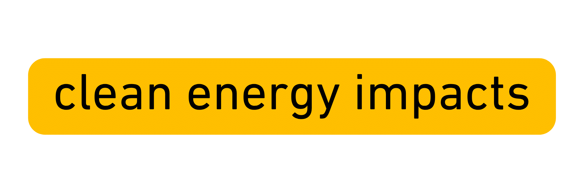 CLEAN ENERGY IMPACTS