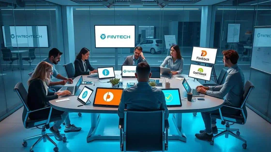 Key players in the fintech industry