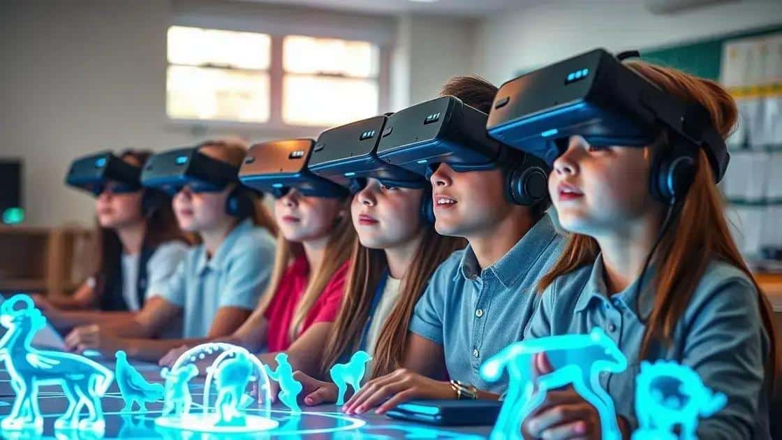Benefits of virtual reality in education