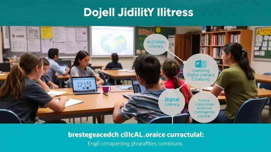 Key components of an effective digital literacy curriculum