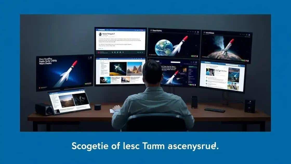 Tracking SpaceX updates effectively