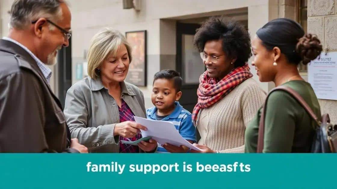 Ways to access family support benefits