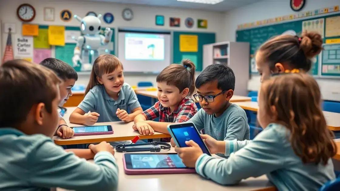 Benefits of AI in K-12 classrooms