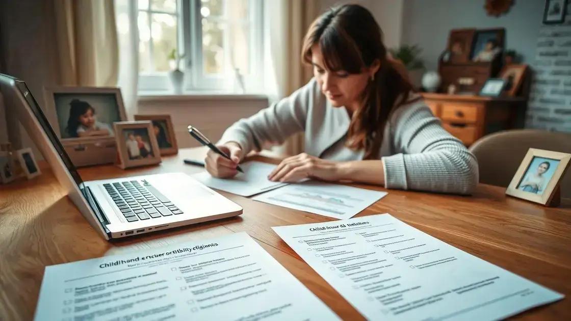 Eligibility criteria for various programs