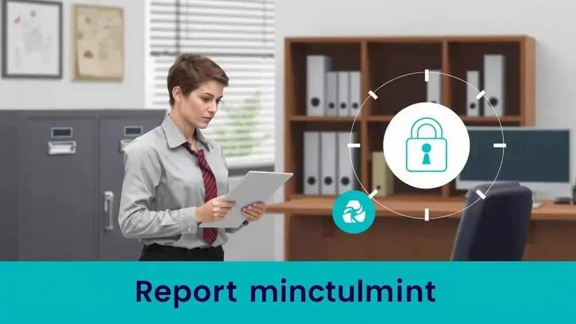 Best practices for reporting disclosures