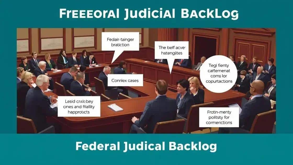 Causes contributing to the backlog