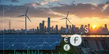 Financial models analyzing debt and equity for clean energy projects