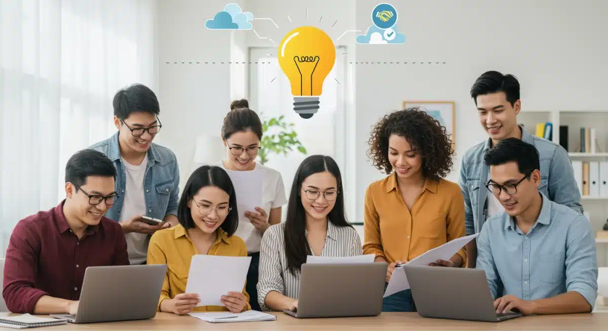 Homeowners researching and applying for clean energy benefit programs.